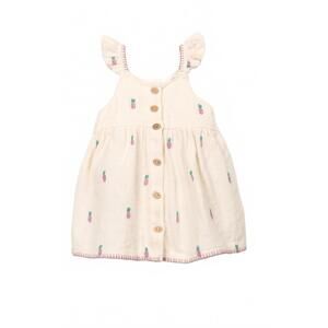 NEW PLAY UP girl's woven dress in beige